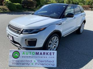 Used 2017 Land Rover Evoque HSE Si4 LOADED, WARRANTY, FINANCING, INSPECTED W/ BCAA MEMBERSHIP! for sale in Surrey, BC