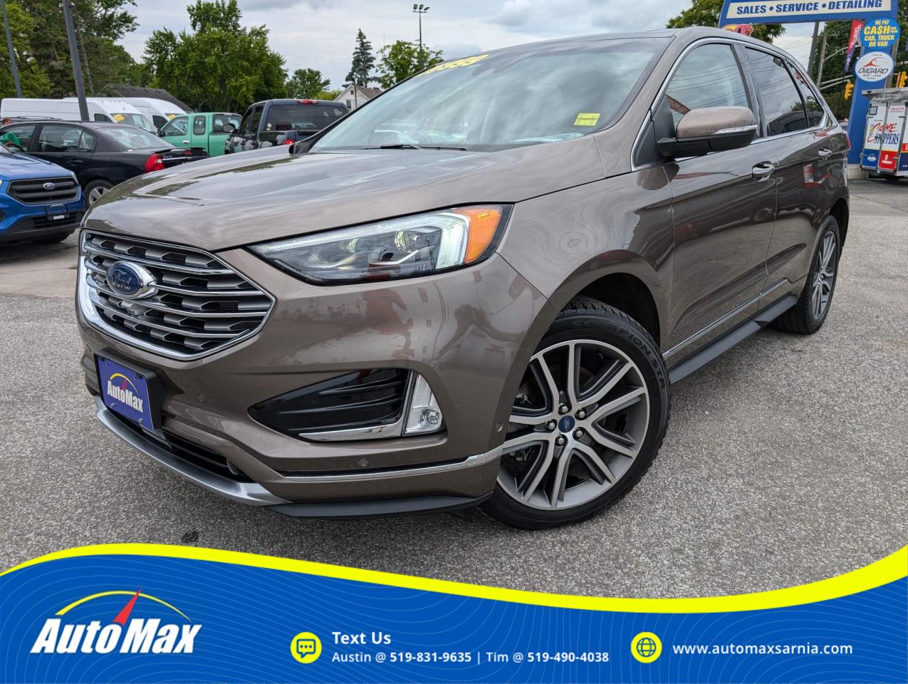 Used 2019 Ford Edge Titanium for sale in Sarnia, ON