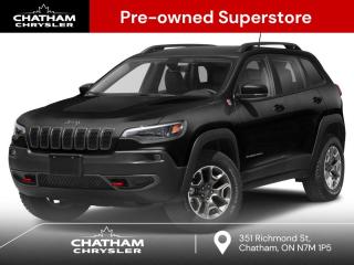 Used 2020 Jeep Cherokee Trailhawk TRAILHAWK HEATED SEATS TRAILER TOW for sale in Chatham, ON