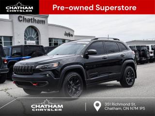Used 2020 Jeep Cherokee Trailhawk TRAILHAWK HEATED SEATS TRAILER TOW for sale in Chatham, ON
