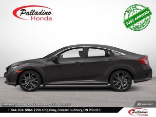 Used 2020 Honda Civic Sedan Sport  - Sunroof -  Heated Seats for sale in Sudbury, ON