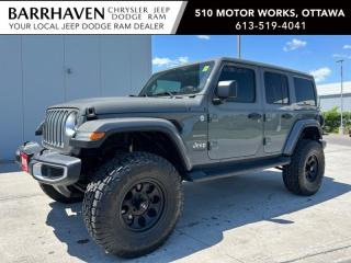 Used 2019 Jeep Wrangler Unlimited Sahara 4x4 | Leather | Navi | Low KM's for sale in Ottawa, ON