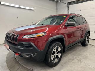 Used 2016 Jeep Cherokee TRAILHAWK 4x4 | LEATHER | REAR CAM | TOW PKG for sale in Ottawa, ON