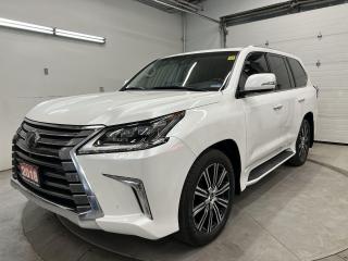 Used 2018 Lexus LX LOW KMS! | 4X4| 8-PASSENGER| SUNROOF| LEATHER| NAV for sale in Ottawa, ON