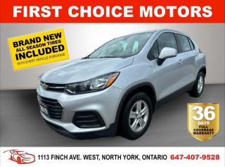 Used 2019 Chevrolet Trax LS ~AUTOMATIC, FULLY CERTIFIED WITH WARRANTY!!!~ for sale in North York, ON