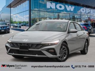 New 2024 Hyundai Elantra Preferred IVT  -  Heated Seats for sale in Nepean, ON