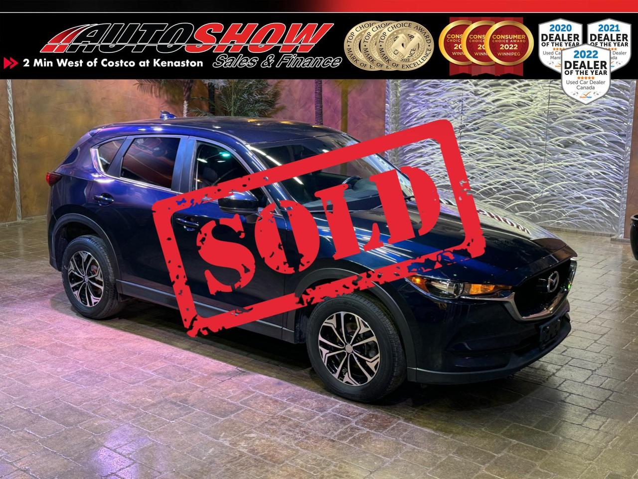 Used 2018 Mazda CX-5 GS - Heated Leather & Wheel, 7in Screen, Alloys for Sale in Winnipeg, Manitoba