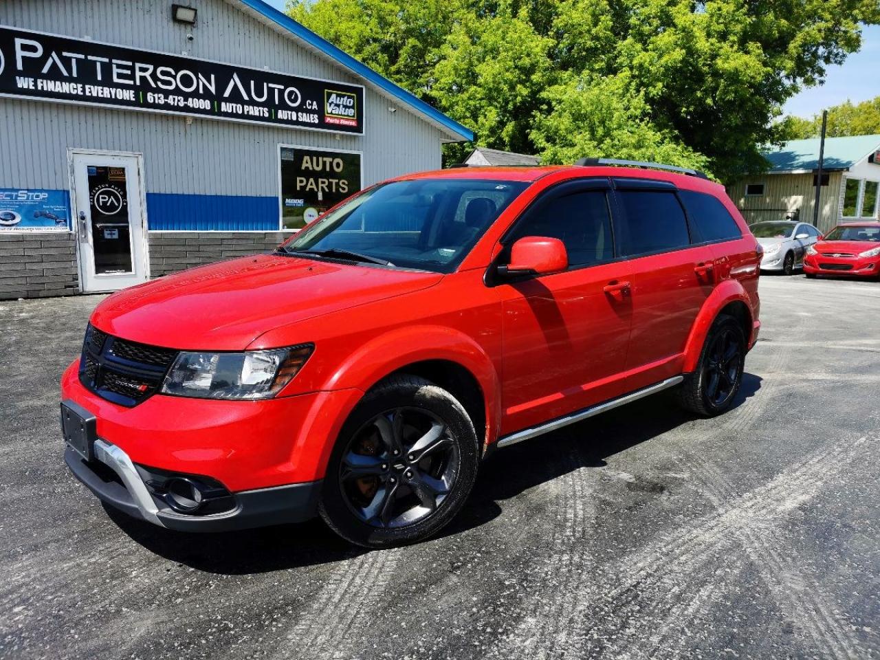 <p>CROSSROADS - THIRD ROW SEATING - NAVIGATION</p><p>Experience the ultimate combination of luxury and power with our pre-owned 2018 Dodge Journey Crossroad FWD. This SUV is equipped with sleek leather seating, providing both comfort and style. Under the hood, you'll find a robust 3.6L V6 DOHC 24V engine, ready to take on any road with ease. Don't miss your chance to own this impressive vehicle. Visit us at Patterson Auto Sales today and take it for a test drive!</p>