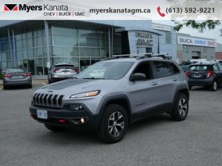 Used 2018 Jeep Cherokee Trailhawk Leather Plus  - Leather Seats for sale in Kanata, ON