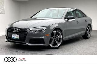 Used 2018 Audi A4 2.0T Technik quattro 7sp S tronic for sale in Burnaby, BC