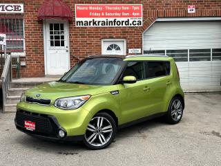 Used 2016 Kia Soul SX HTD/CLD Lthr PanoRoof NAV Bluetooth AndroidAuto for sale in Bowmanville, ON