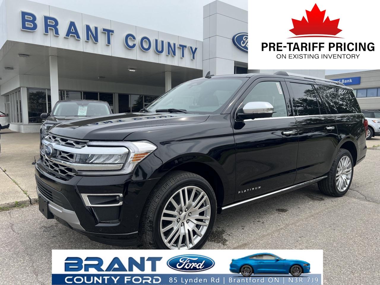 New 2024 Ford Expedition Platinum Max for sale in Brantford, ON