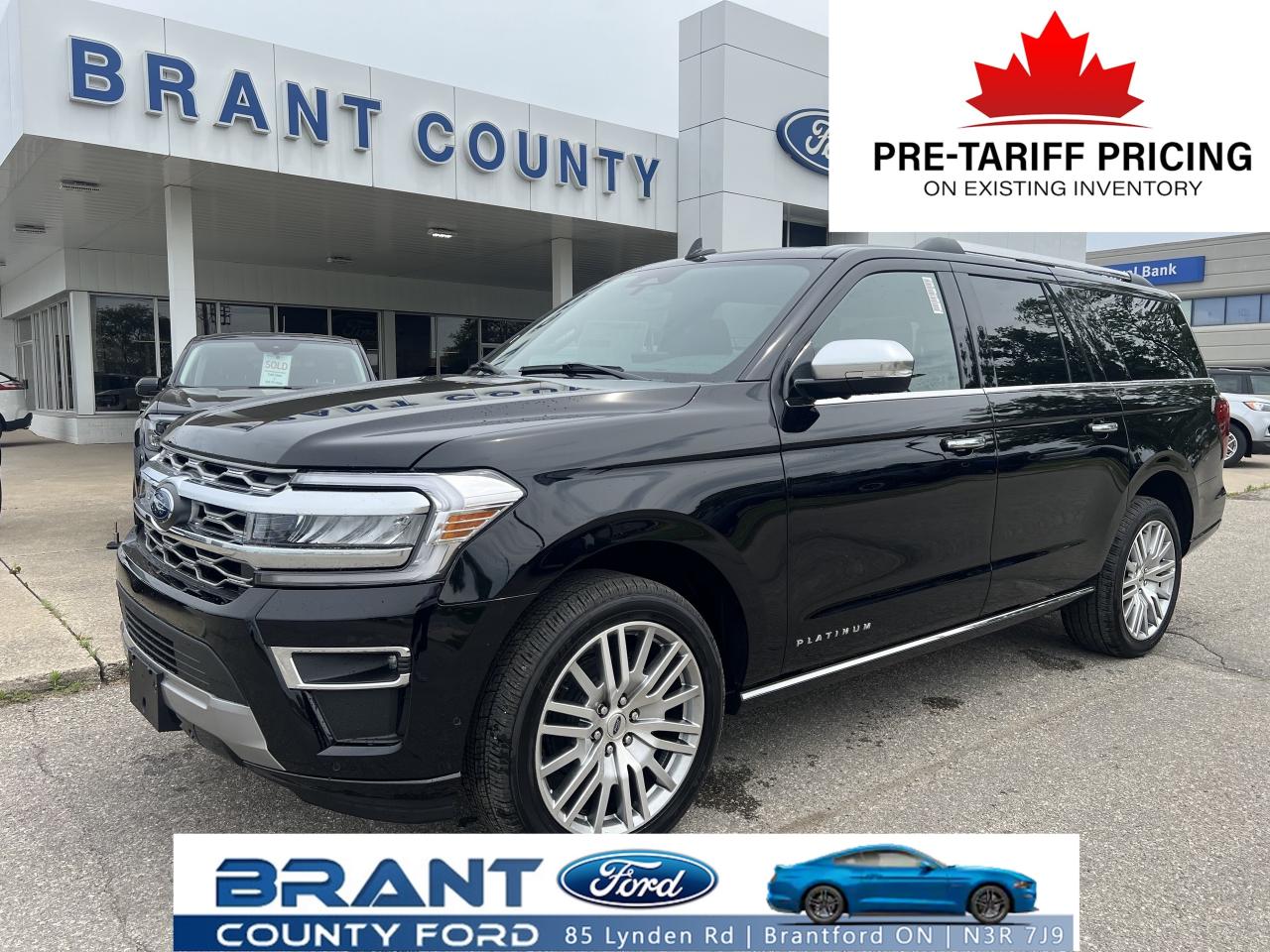 New 2024 Ford Expedition Platinum Max for sale in Brantford, ON
