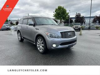Used 2014 Infiniti QX80 8 Passenger Leather | Sunroof | Seats 8 | DVD for sale in Surrey, BC