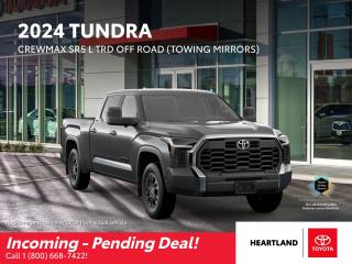 New 2024 Toyota Tundra 4x4 Crewmax SR5 Long Bed (Towing Mirrors) for sale in Williams Lake, BC