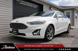 Used 2019 Ford Fusion Hybrid Titanium HYBRID - LEATHER - ONLY 66,000 KM for sale in Kingston, ON