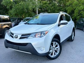 Used 2014 Toyota RAV4  AWD LIMITED,NAV,NO ACCIDENT,SAFETY+WARRANTY INCLUDED for sale in Richmond Hill, ON