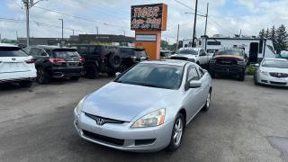 Used 2003 Honda Accord EX, 4 CYL, NO ACCIDENTS, LEATHER, CERTIFIED for sale in London, ON