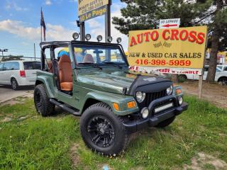 Used 2002 Jeep TJ 4X4, 6 Cyl. 4 Lit. Auto, No Rust, Only 132000 km, for sale in Toronto, ON