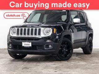 Used 2017 Jeep Renegade Limited 4x4 w/ Uconnect, Heated Front Seats, Heated Steering Wheel for sale in Toronto, ON