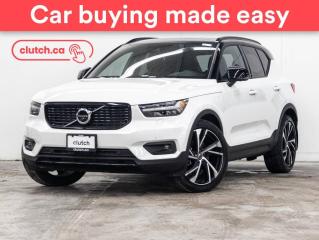 Used 2021 Volvo XC40 T5 R-Design AWD w/ Apple CarPlay & Android Auto, Around-view Monitor, Adaptive Cruise Control for sale in Toronto, ON
