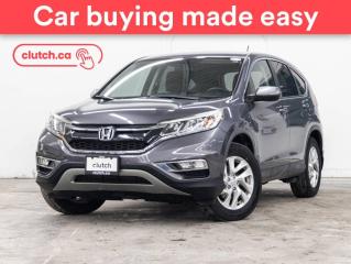 Used 2016 Honda CR-V SE AWD w/ Rearview Cam, Bluetooth, A/C for sale in Toronto, ON
