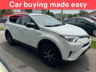 Used 2018 Toyota RAV4 SE Hybrid AWD w/ Backup Cam, Bluetooth, Nav for sale in Toronto, ON