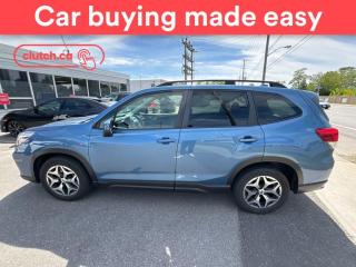Used 2021 Subaru Forester 2.5i Convenience w/ EyeSight Pkg w/ Apple CarPlay & Android Auto, Bluetooth, Dual Zone A/C for sale in Toronto, ON