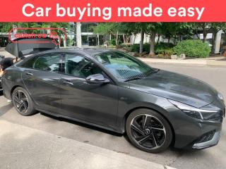 Used 2021 Hyundai Elantra N-Line w/ Apple CarPlay & Android Auto, Bluetooth, Rearview Cam for sale in Toronto, ON