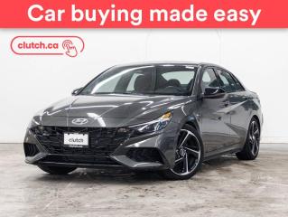 Used 2021 Hyundai Elantra N-Line w/ Apple CarPlay & Android Auto, Bluetooth, Rearview Cam for sale in Toronto, ON