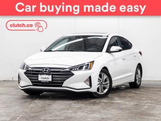 Used 2020 Hyundai Elantra Preferred w/Sun & Safety Package w/ Apple CarPlay & Android Auto, Bluetooth, Rearview Cam for sale in Toronto, ON