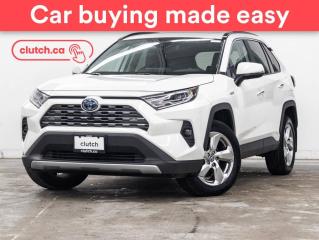 Used 2020 Toyota RAV4 Hybrid Limited w/ Apple CarPlay & Android Auto, Bluetooth, Bird's Eye View Monitor for sale in Toronto, ON
