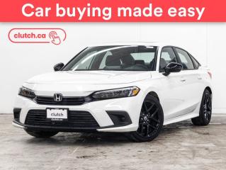 Used 2023 Honda Civic Sedan Sport w/ Apple CarPlay & Android Auto, Bluetooth, Rearview Cam for sale in Toronto, ON