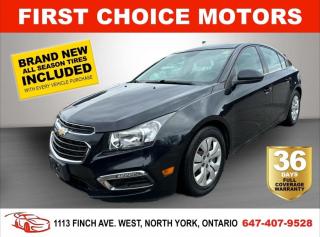 Used 2015 Chevrolet Cruze LT ~AUTOMATIC, FULLY CERTIFIED WITH WARRANTY!!!!~ for sale in North York, ON