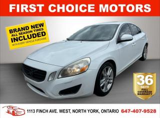 Used 2011 Volvo S60 T6 ~AUTOMATIC, FULLY CERTIFIED WITH WARRANTY!!!~ for sale in North York, ON