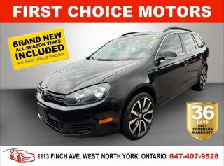 Used 2010 Volkswagen Golf SPORTWAGEN ~AUTOMATIC, FULLY CERTIFIED WITH WARRAN for sale in North York, ON