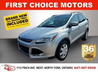 Used 2016 Ford Escape SE ~AUTOMATIC, FULLY CERTIFIED WITH WARRANTY!!!~ for sale in North York, ON