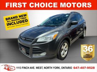 Used 2015 Ford Escape SE ~AUTOMATIC, FULLY CERTIFIED WITH WARRANTY!!!!~ for sale in North York, ON