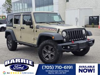 Used 2018 Jeep Wrangler JK Unlimited RUBICON for sale in Barrie, ON