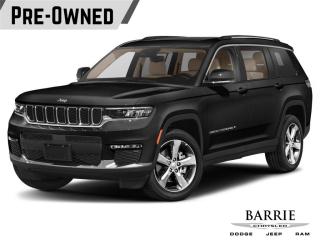 Used 2021 Jeep Grand Cherokee L Summit LUXURY TECH GROUP | 19 SPEAKER MCINTOSH AUDIO | ONE OWNER | NO ACCIDENTS for sale in Barrie, ON