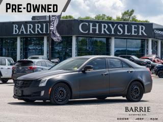 Used 2015 Cadillac ATS 3.6L Performance ONE OWNER | NO ACCIDENTS | RED INTERIOR | SOLD AS-TRADED | YOU CERTIFY, YOU SAVE ! for sale in Barrie, ON