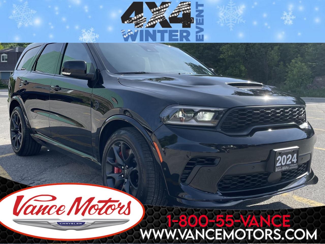 New 2024 Dodge Durango SRT Hellcat AWD for sale in Bancroft, ON