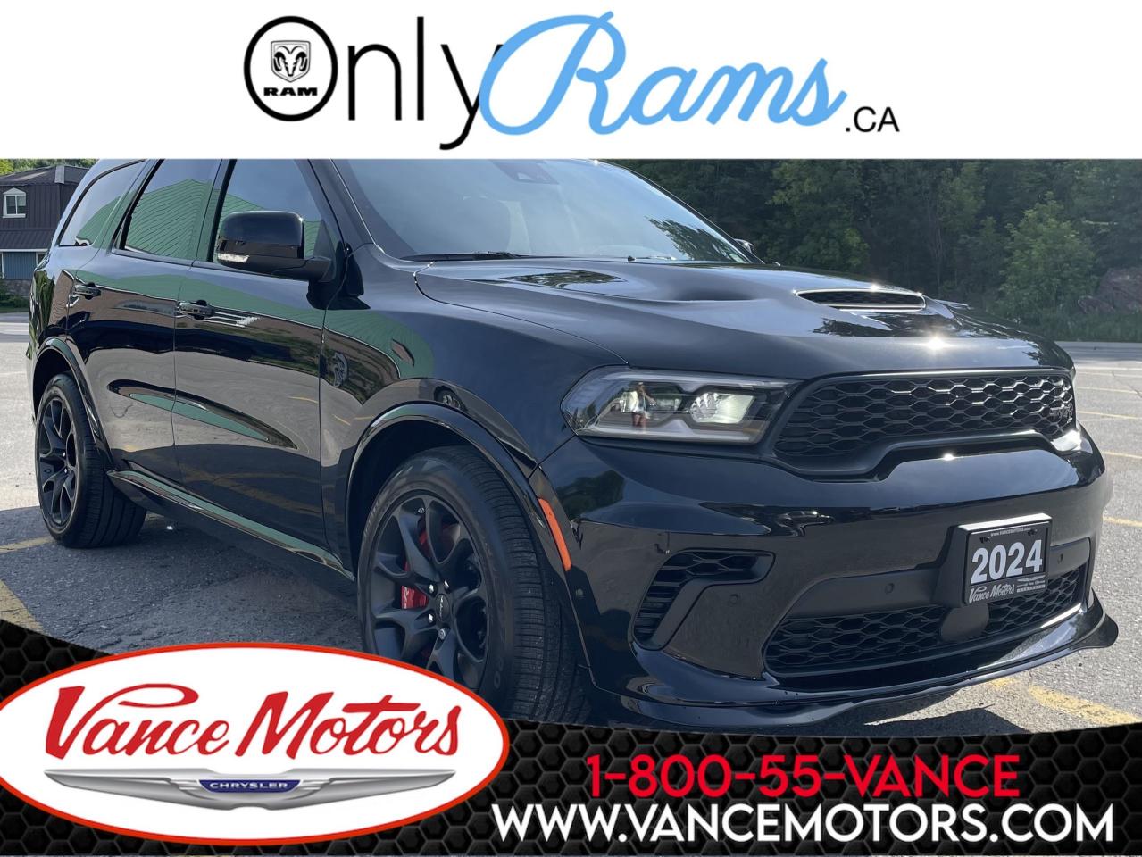 New 2024 Dodge Durango SRT Hellcat AWD for sale in Bancroft, ON