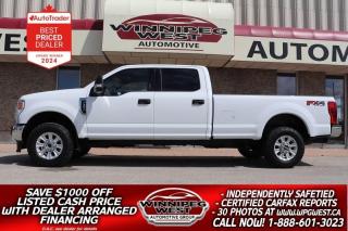 Used 2022 Ford F-350 FX4 PREMIUM 6.2L V8 4X4, HD GVW, 8FT BOX, AS NEW!! for sale in Headingley, MB