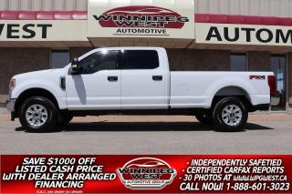 Used 2022 Ford F-350 FX4 PREMIUM 6.2L V8 4X4, HD GVW, 8FT BOX, AS NEW!! for sale in Headingley, MB