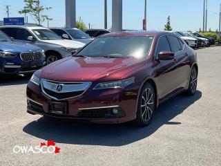 Used 2016 Acura TLX 3.5L Sunroof! Leather Interior! Tinted Windows! for sale in Whitby, ON