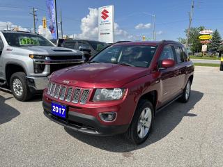 Used 2017 Jeep Compass High Altitude 4x4 ~Heated Leather ~Power Moonroof for sale in Barrie, ON