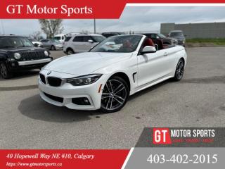 Used 2019 BMW 4 Series 440i xdrive CONVERTABLE | RED LEATHER | FULLY LOADED | $0 DOWN for sale in Calgary, AB