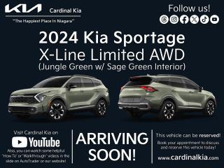 New 2024 Kia Sportage X-Line Limited - Green Interior for sale in Niagara Falls, ON