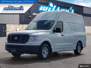 Used 2020 Nissan NV 2500 Cargo SVHigh Roof, Cruise Control, Reverse Cam, Bluetooth, Power Group, A/C, and More! for sale in Guelph, ON